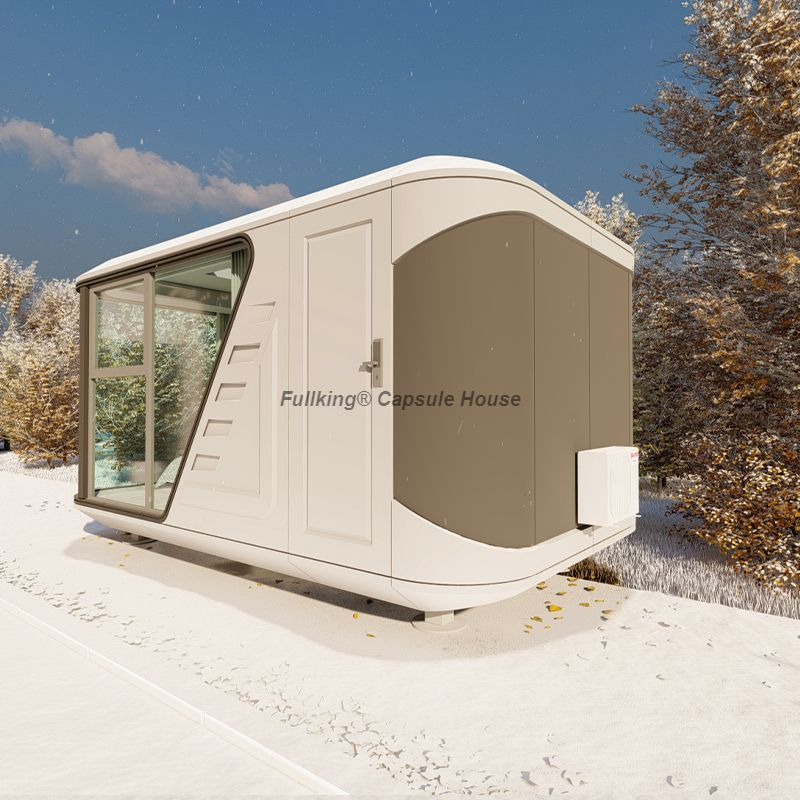 Micro Villa Hotel Sun Room Space Capsule House prefab مستوحاة