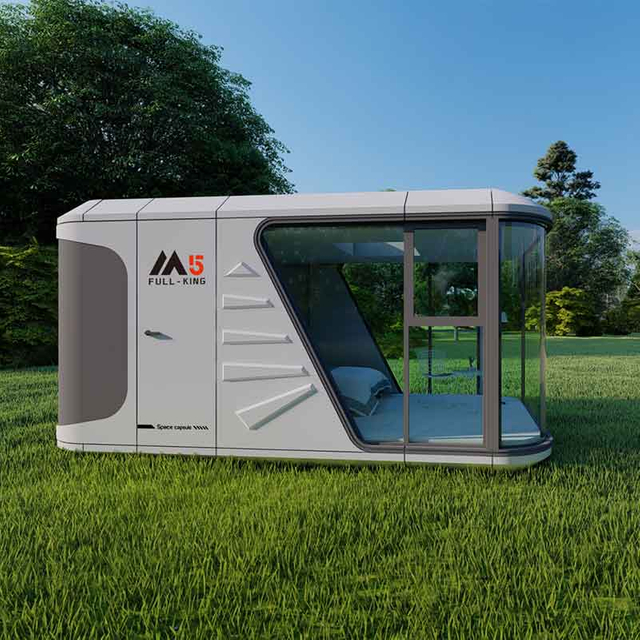 منازل حاوية فندق Tiny Capsule House للسفر بسعر المصنع في الصين 