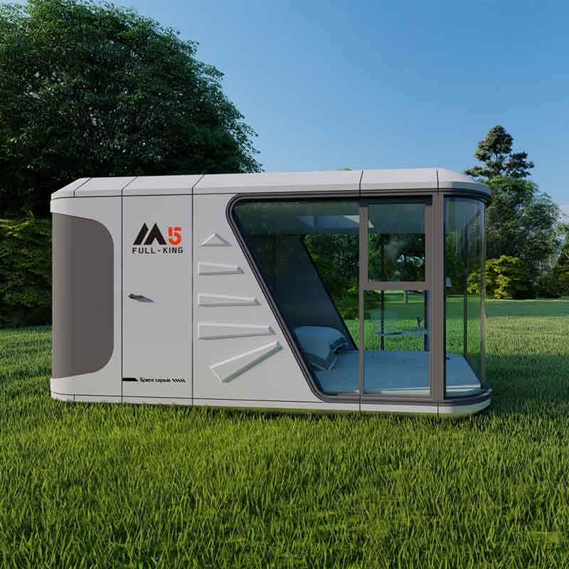 منازل حاوية فندق Tiny Capsule House للسفر بسعر المصنع في الصين 