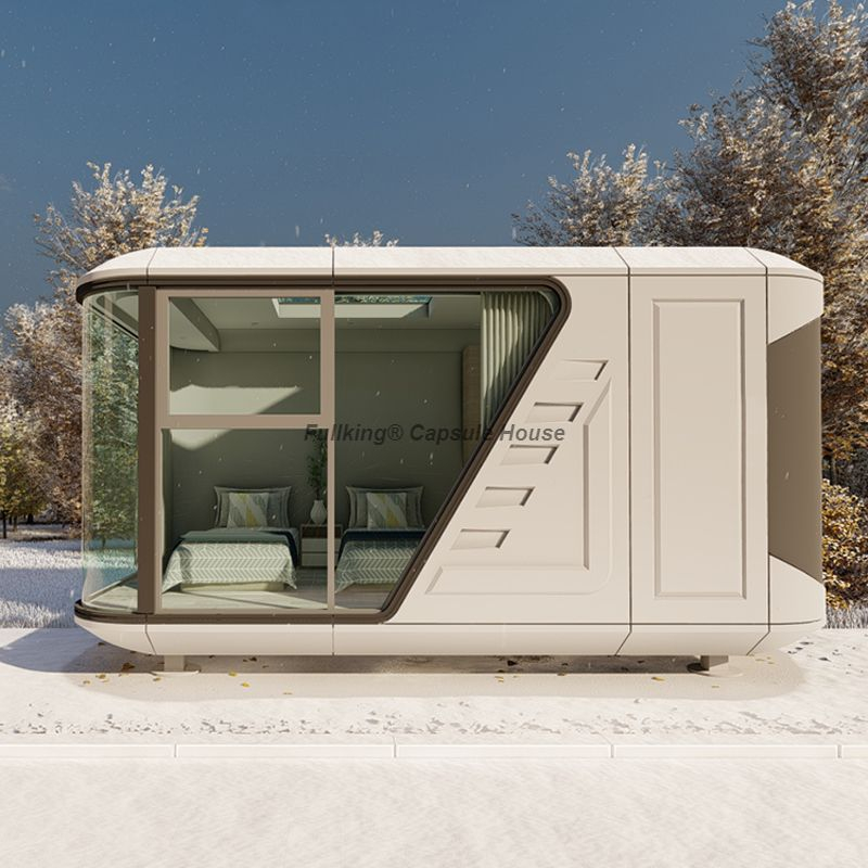 Micro Villa Hotel Sun Room Space Capsule House prefab مستوحاة