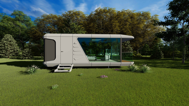 Fuqian Smart Space Capsule B5 | 8.5 × 3.3 متر مع شرفة ، تجربة معيشة جديدة