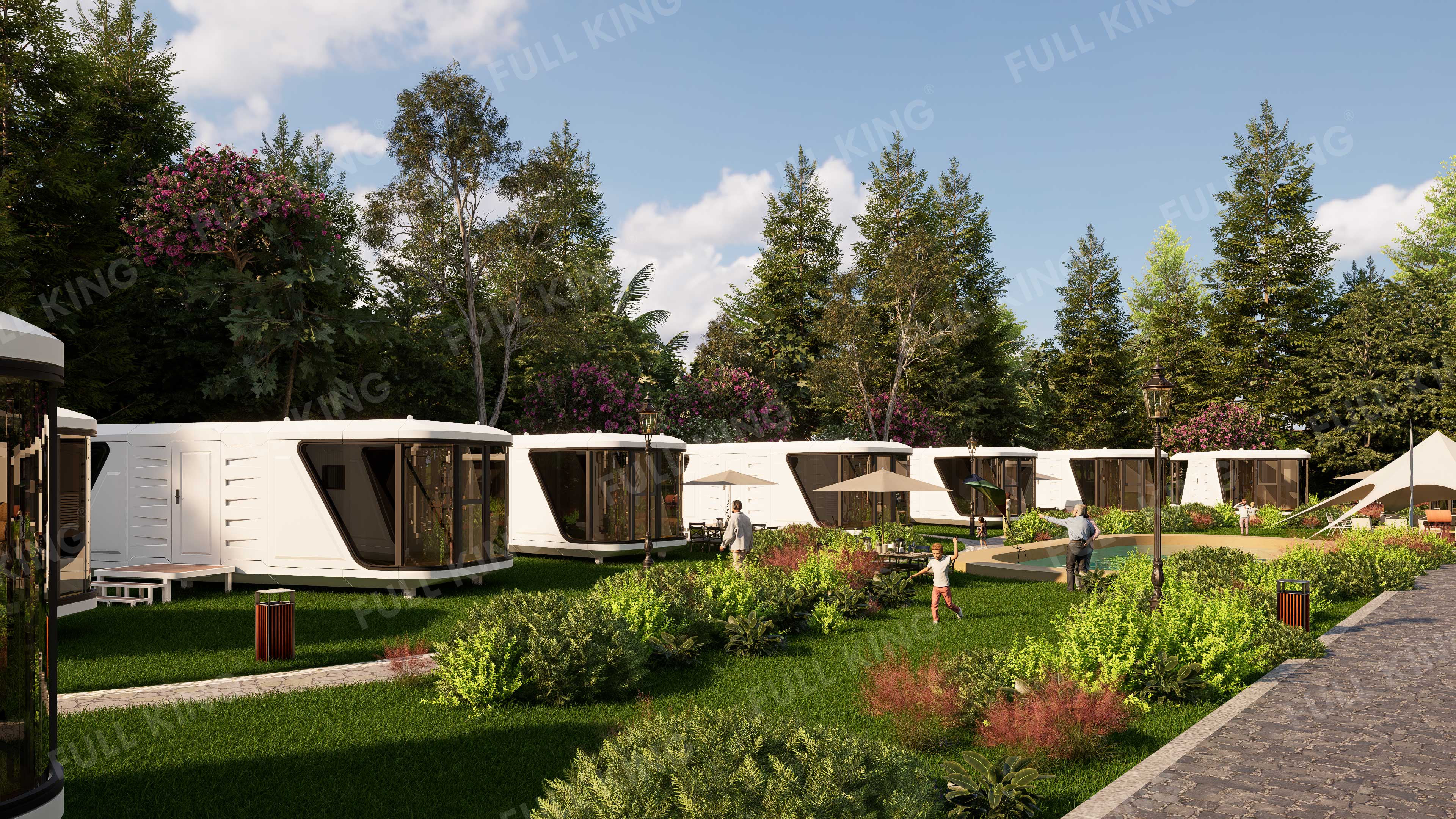 Fullking Space Capsule House - المصدر الرئيسي للسوق الروسية