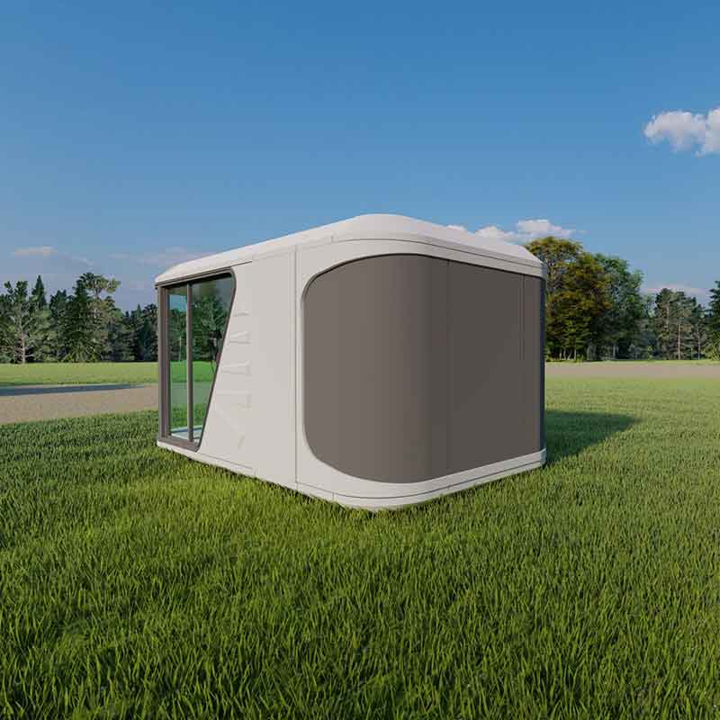 منازل حاوية فندق Tiny Capsule House للسفر بسعر المصنع في الصين 