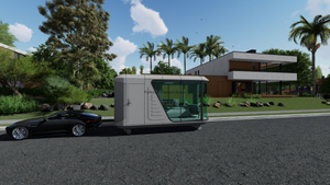 غرفة كبسولة بسيطة مكافحة الكبسولة كبسولة الحاويات Homestay Shop Apple Cabin Office Container Container
