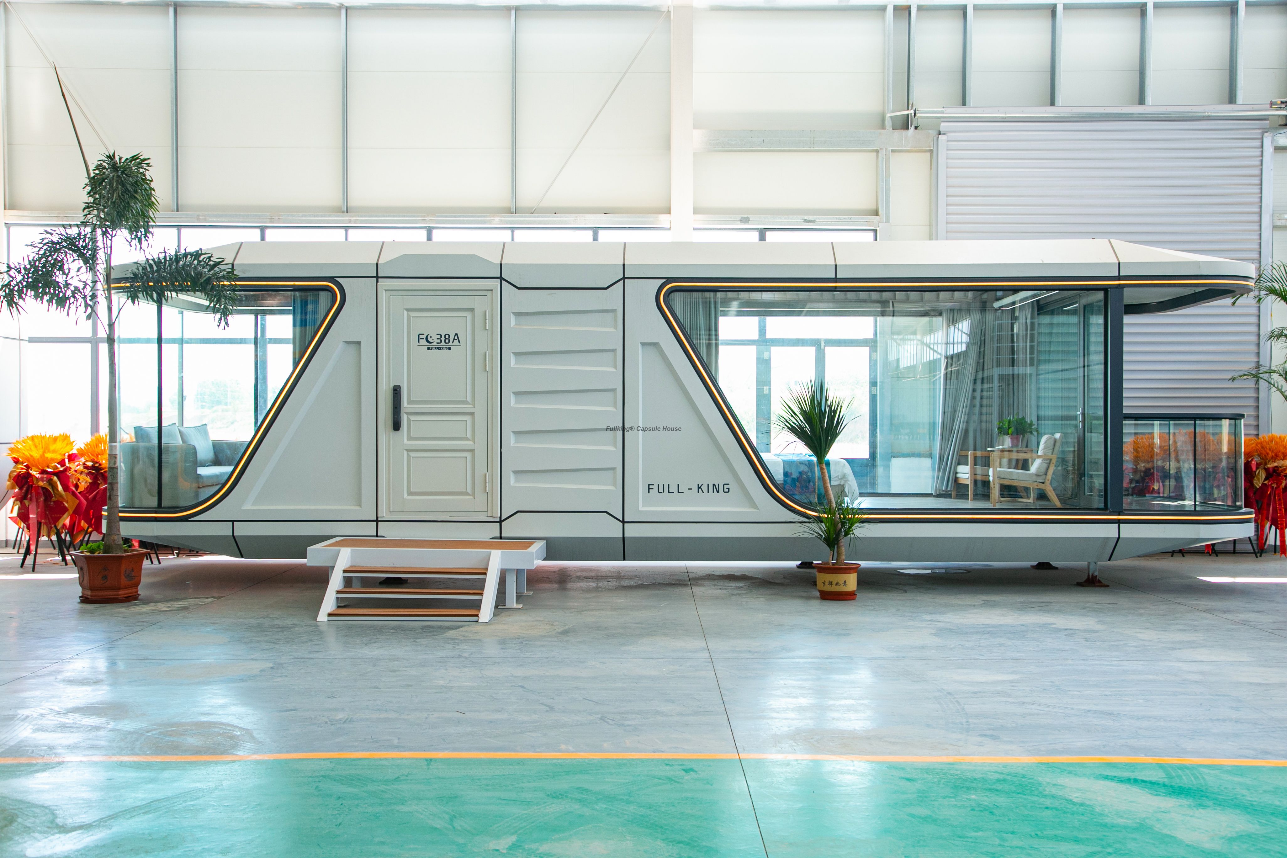 بيت كبسولة ساحة Prefab Capsule Modular: إعادة تعريف المنتجات الحديثة للتخييم والمنتجات المعيشية المحمولة