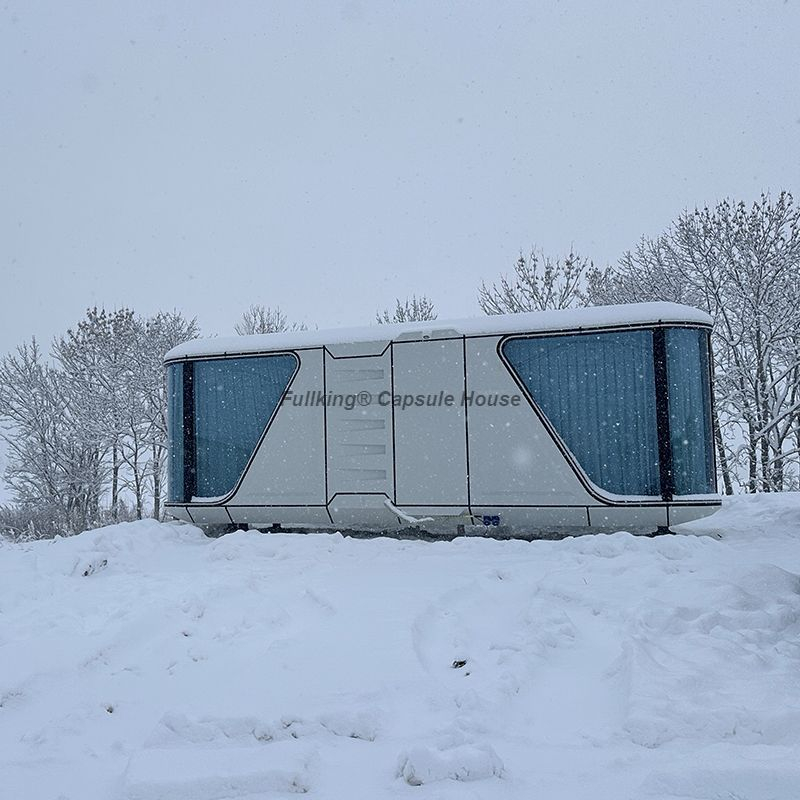 Micro Villa Hotel Sun Room Space Capsule House prefab مستوحاة