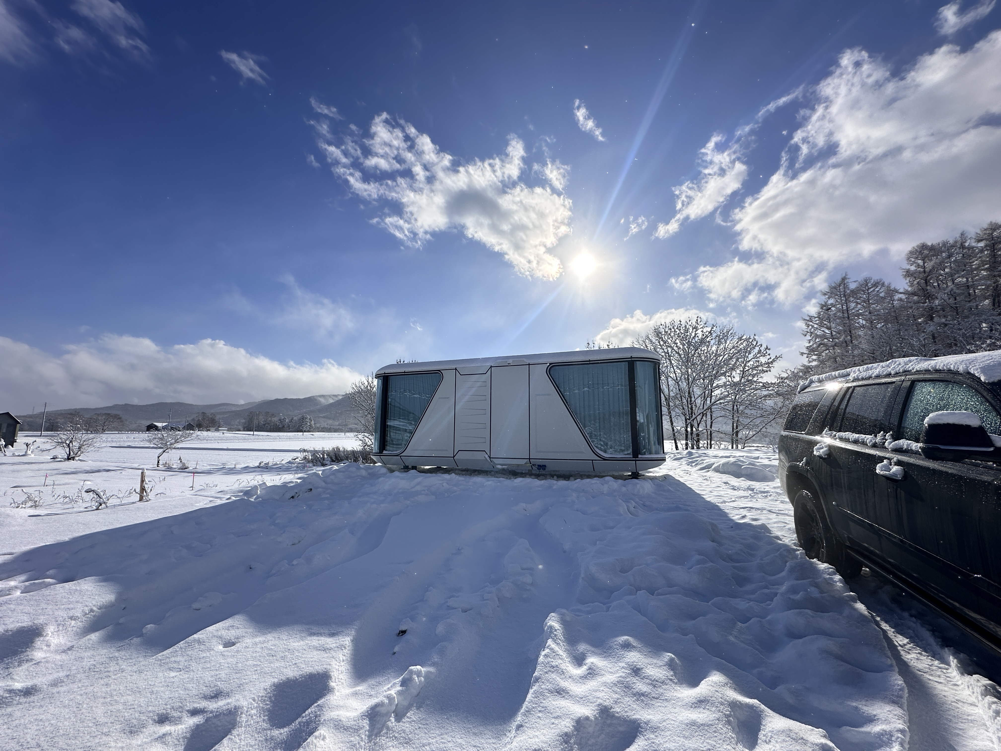 مصنع بيت الكبسولات المتنقلة 